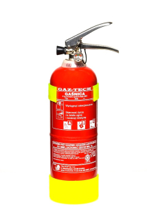 Gaz-tech GP-2x ABC práškový hasiaci prístroj 2 kg